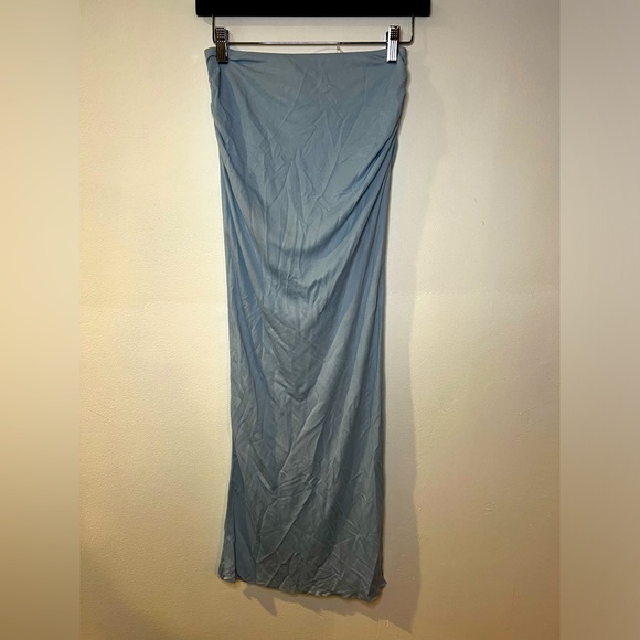 BEC & BRIDGE LEXIE SPLIT MAXI SKIRT SET ICE BLUE - Picture 2 of 3